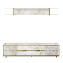 Hanah Home Frida - Mueble de TV Blanco